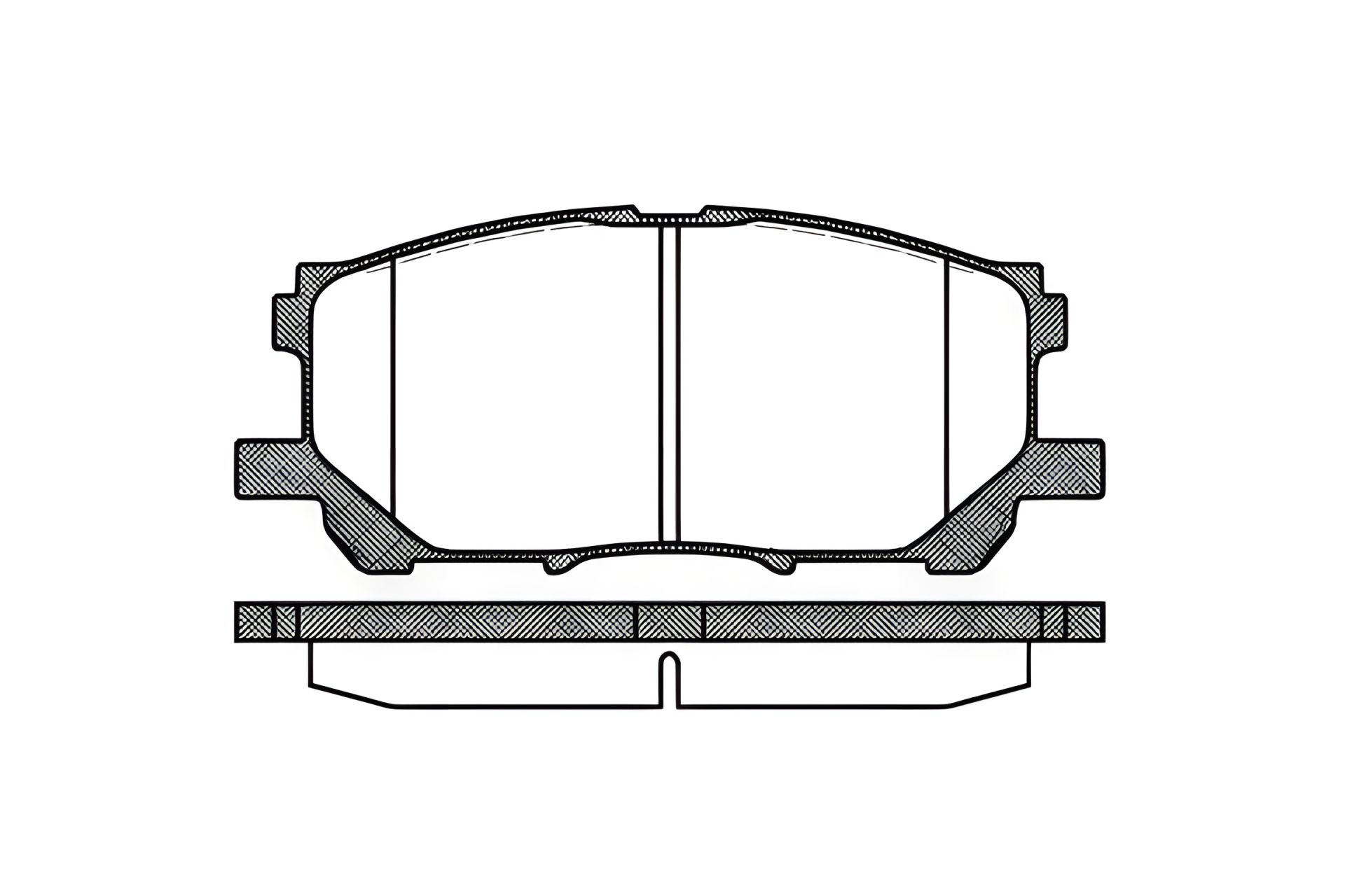Комплект тормозных колодок для TOYOTA HARRIER и LEXUS RC, REMSA (103900) Комплект тормозных колодок для TOYOTA HARRIER и LEXUS RC, REMSA (103900)