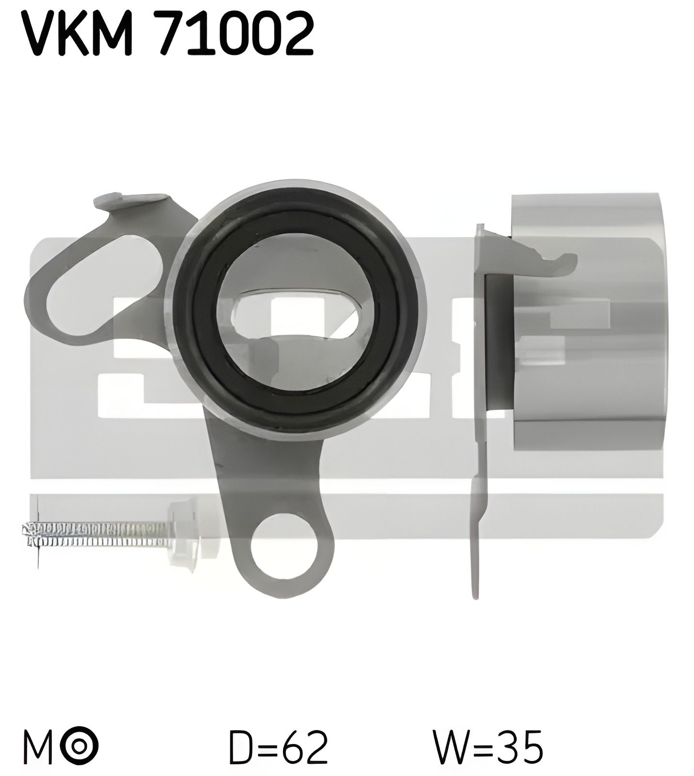 Натяжной ролик ремня ГРМ VW TARO, TOYOTA HILUX, SKF (VKM71002) Натяжной ролик ремня ГРМ VW TARO, TOYOTA HILUX, SKF (VKM71002)