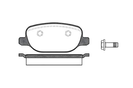 Гальмівні колодки ALFA ROMEO, LANCIA DELTA, LANCIA THESIS, REMSA (087800) Гальмівні колодки ALFA ROMEO, LANCIA DELTA, LANCIA THESIS, REMSA (087800)