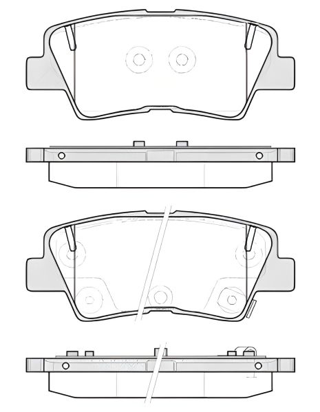 Тормозные колодки и диски для TOYOTA AURIS, SSANGYONG KORANDO, REMSA (136252)