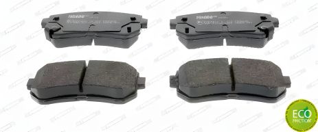 Комплект тормозных колодок для KIA CEE'D, FERODO (FDB4408)