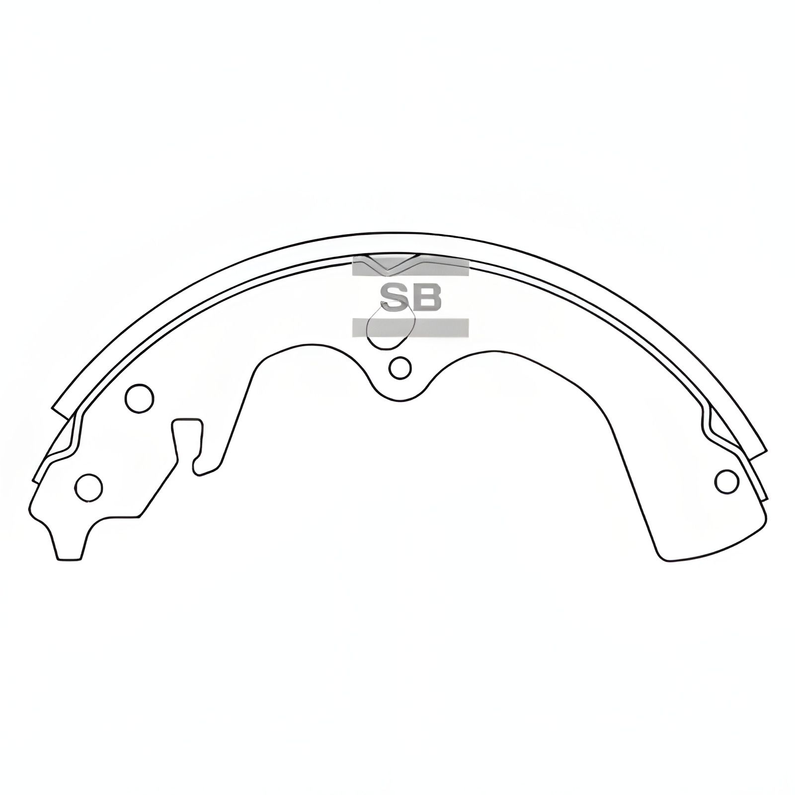 Комплект гальмівних колодок для KIA SPORTAGE 2.0I/2.0TD 99-02 задн., SANGSIN (SA018) Комплект гальмівних колодок для KIA SPORTAGE 2.0I/2.0TD 99-02 задн., SANGSIN (SA018)