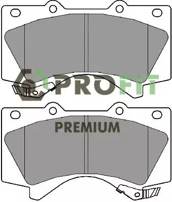 Комплект тормозных колодок, дисковый тормоз LEXUS LX, TOYOTA LAND CRUISER, PROFIT (50054229)