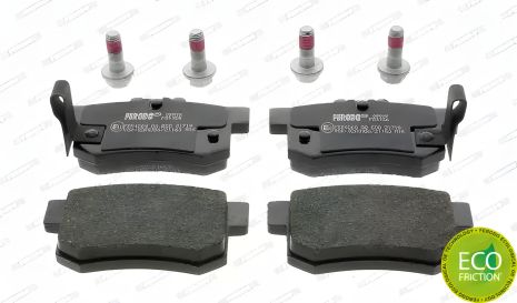 Набор тормозных колодок, дисковый тормоз SUZUKI SX4, FIAT SEDICI, FERODO (FDB956) Набор тормозных колодок, дисковый тормоз SUZUKI SX4, FIAT SEDICI, FERODO (FDB956)