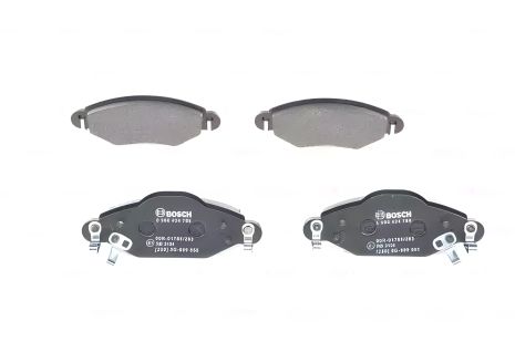 Тормозные колодки для переднего дискового тормоза TOYOTA YARIS, BOSCH (0986424788) Тормозные колодки для переднего дискового тормоза TOYOTA YARIS, BOSCH (0986424788)