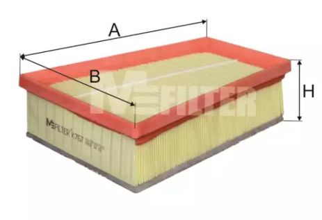 Фильтр воздушный RENAULT MEGANE, M-FILTER (K767)