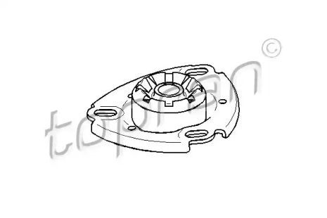 Підтримка амортизатора Audi 100, Topran (103673)