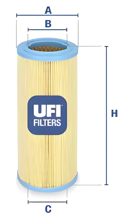 Повітряний фільтр FIAT DOBLO, UFI (2736700)