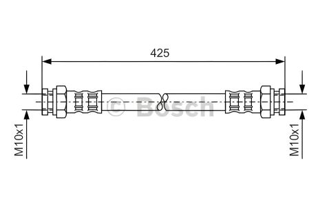 Тормозной шланг для VW CADDY и SEAT INCA от BOSCH (1987476169) Тормозной шланг для VW CADDY и SEAT INCA от BOSCH (1987476169)
