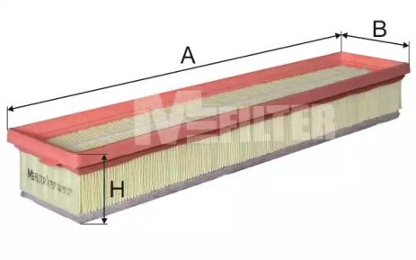 Фільтр повітряний CITROËN BERLINGO, PEUGEOT 308, M-FILTER (K797)