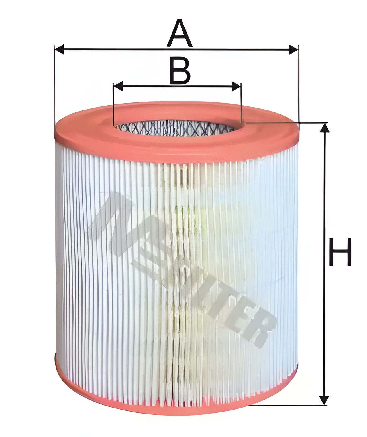 Повітряний фільтр AUDI A6, M-FILTER (A873) Повітряний фільтр AUDI A6, M-FILTER (A873)