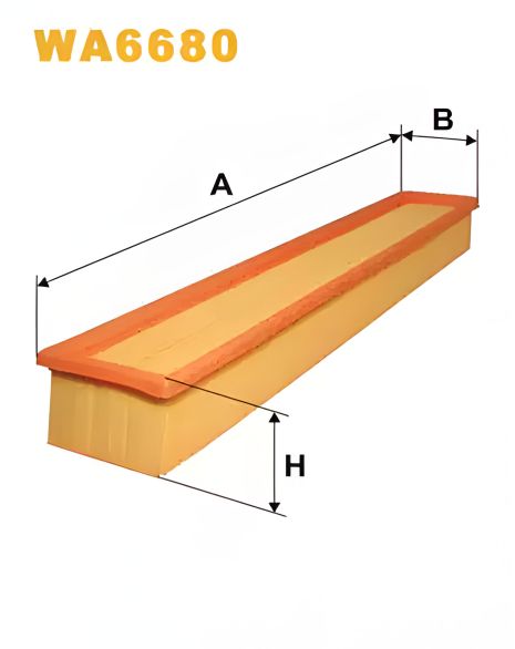 Повітряний фільтр MERCEDES-BENZ C-CLASS, WIX FILTERS (WA6680) Повітряний фільтр MERCEDES-BENZ C-CLASS, WIX FILTERS (WA6680)