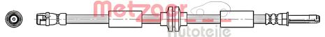 Тормозной шланг VW TRANSPORTER, METZGER (4110362) Тормозной шланг VW TRANSPORTER, METZGER (4110362)
