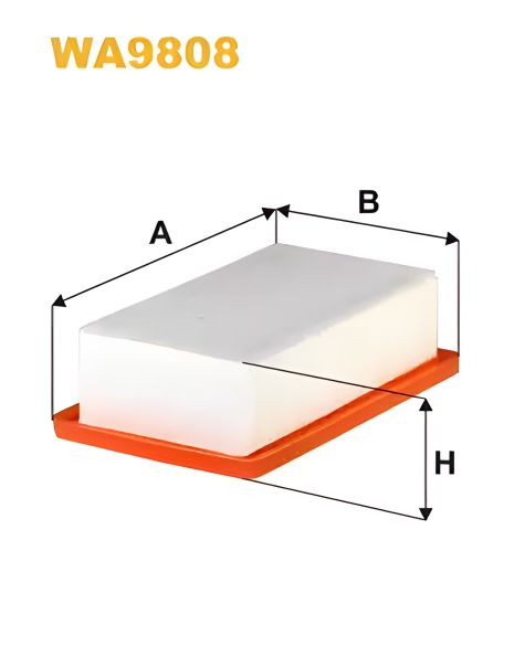 Фильтр воздушный RENAULT TWINGO/SMART FORTWO - WIXFILTRON (WA9808) Фильтр воздушный RENAULT TWINGO/SMART FORTWO - WIXFILTRON (WA9808)