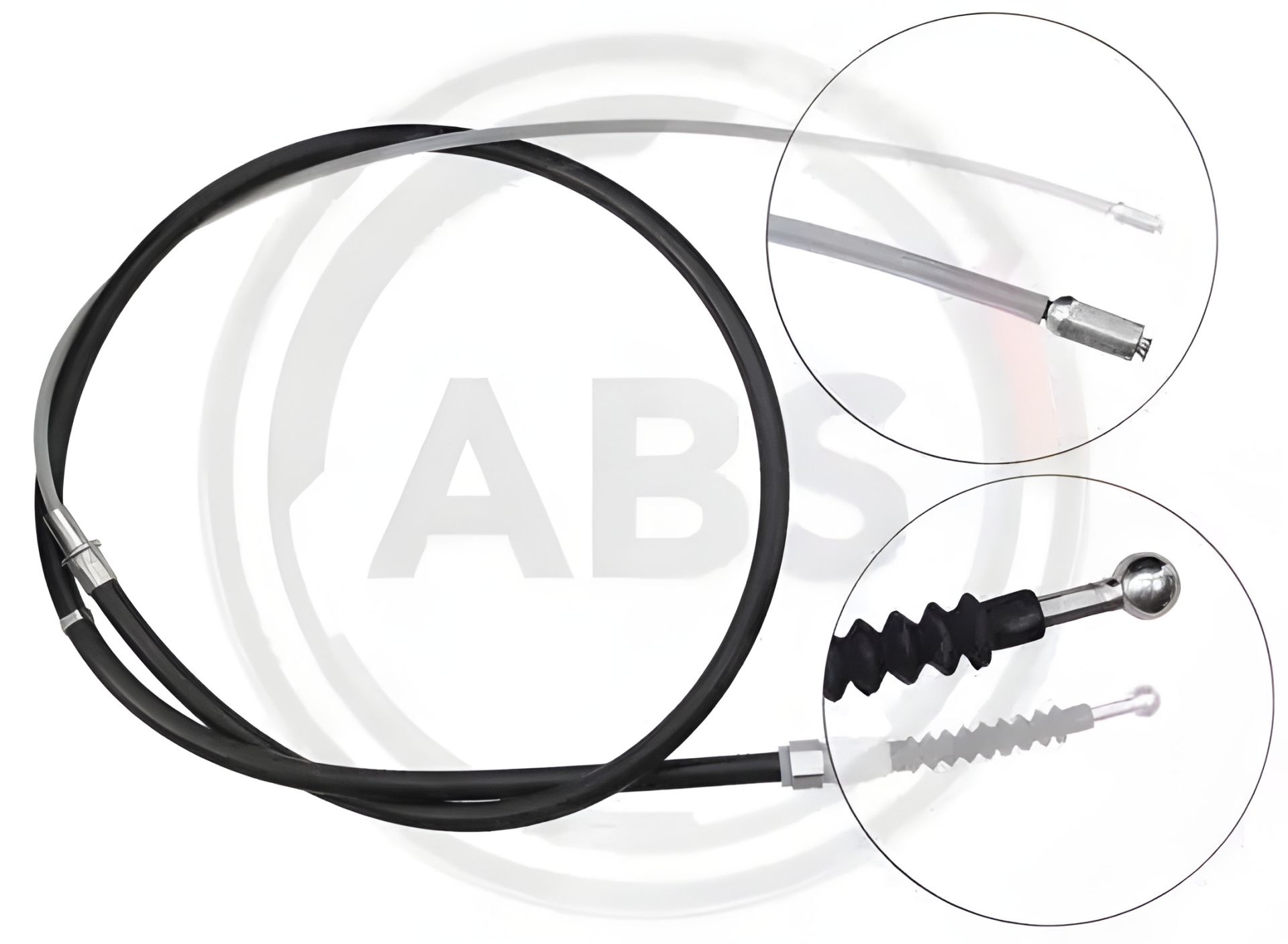 Трос ручного гальма SKODA FABIA, AUDI A1, A.B.S. (K13756) Трос ручного гальма SKODA FABIA, AUDI A1, A.B.S. (K13756)