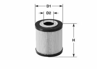 Фильтр масла E/S 400/500 W124/210/140 M116/119, CLEAN FILTERS (ML4511)