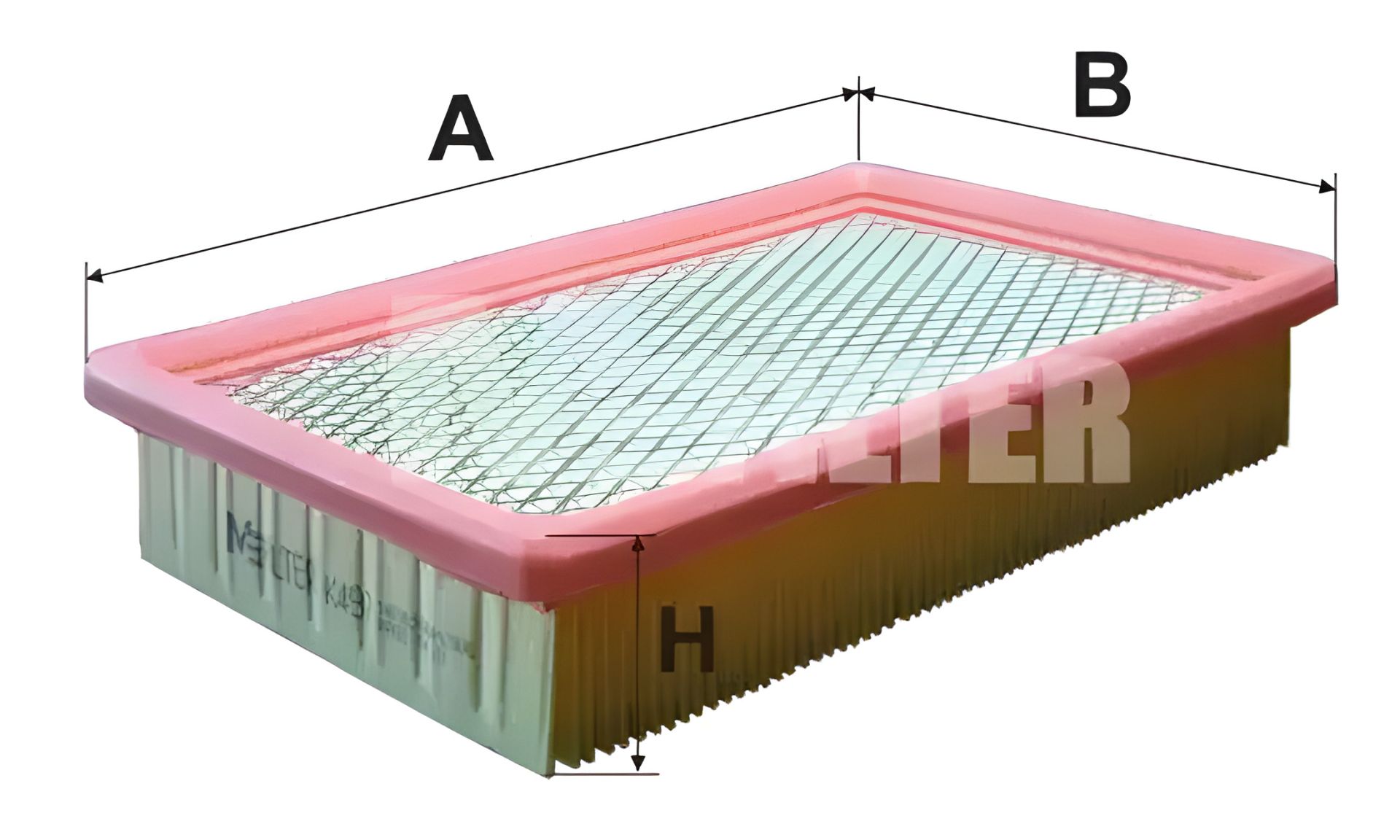 Воздушный фильтр PLYMOUTH VOYAGER, CHRYSLER VOYAGER, M-FILTER (K497) Воздушный фильтр PLYMOUTH VOYAGER, CHRYSLER VOYAGER, M-FILTER (K497)