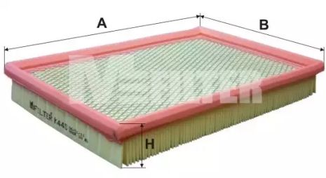 Фільтр повітряний KIA RETONA, M-FILTER (K445)