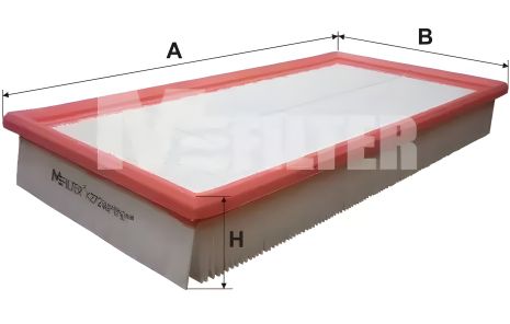 Повітряний фільтр SEAT LEON, VW NEW, M-FILTER (K272)