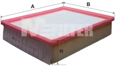 Воздушный фильтр OPEL OMEGA, M-FILTER (K174) Воздушный фильтр OPEL OMEGA, M-FILTER (K174)