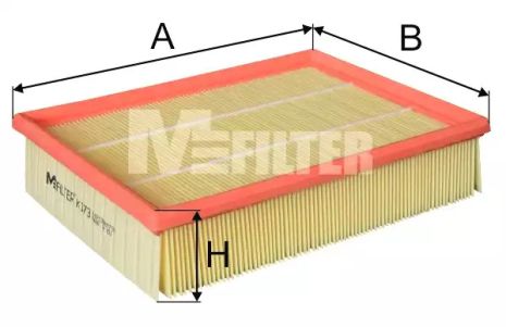 Фильтр воздушный SKODA SUPERB, VW PASSAT, M-FILTER (K173)