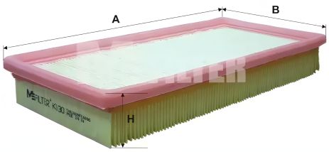 Воздушный фильтр PLYMOUTH NEON, DODGE CARAVAN, M-FILTER (K130) Воздушный фильтр PLYMOUTH NEON, DODGE CARAVAN, M-FILTER (K130)