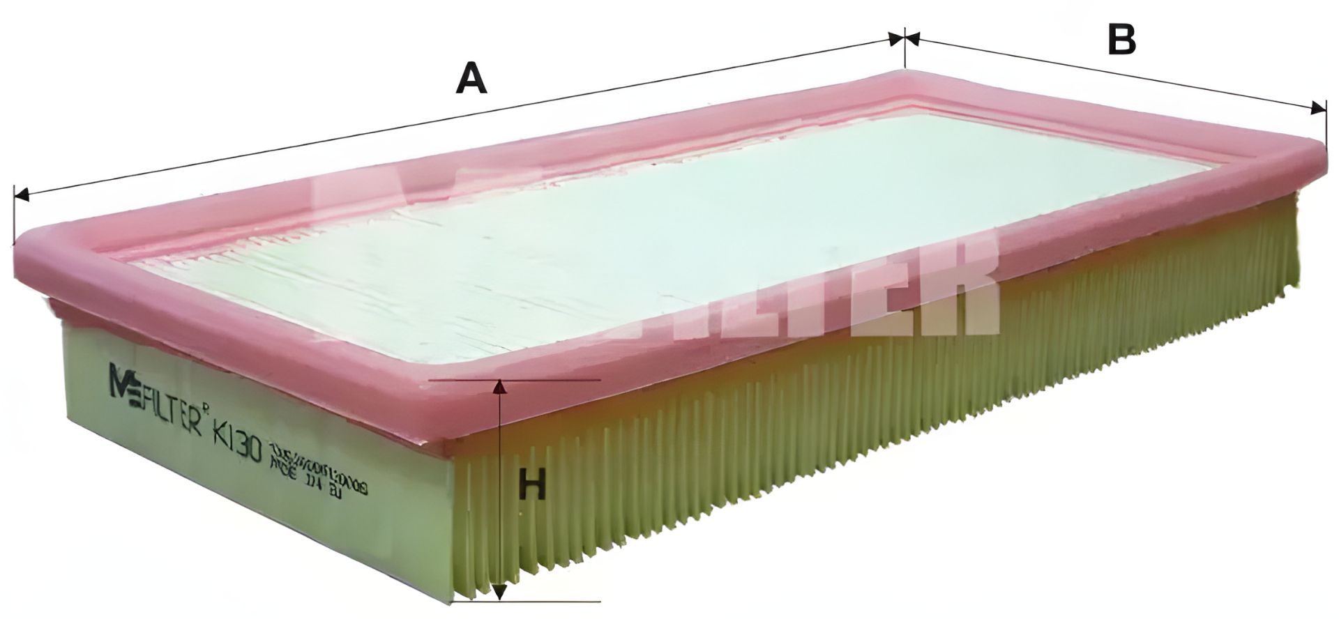 Воздушный фильтр PLYMOUTH NEON, DODGE CARAVAN, M-FILTER (K130) Воздушный фильтр PLYMOUTH NEON, DODGE CARAVAN, M-FILTER (K130)