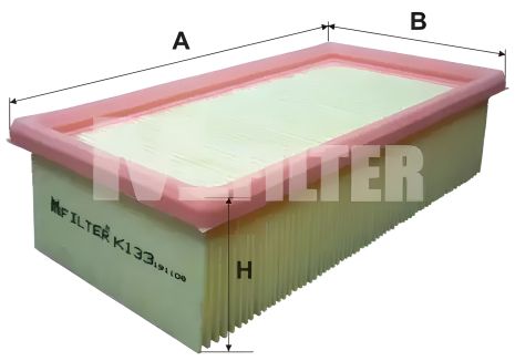 Повітряний фільтр OPEL CARLTON, OPEL MANTA, M-FILTER (K133) Повітряний фільтр OPEL CARLTON, OPEL MANTA, M-FILTER (K133)
