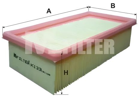 Воздушный фильтр для OPEL CARLTON, OPEL MANTA, M-FILTER (K133)