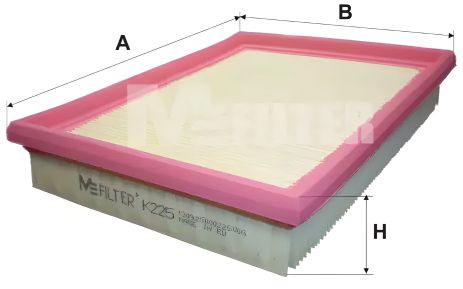 Фильтр воздушный OPEL COMBO, OPEL TIGRA, M-FILTER (K225)