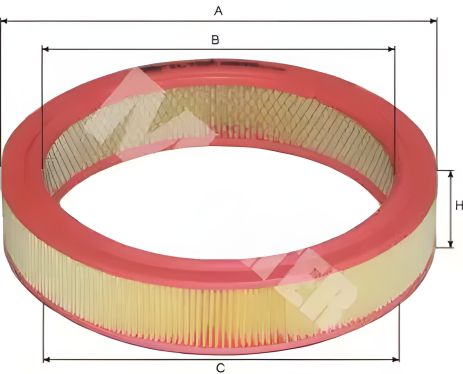 Воздушный фильтр FIAT UNO, M-FILTER (A546) Воздушный фильтр FIAT UNO, M-FILTER (A546)
