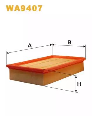 Фільтр повітряний VOLVO C30, MAZDA 3, WIXFILTRON (WA9407)