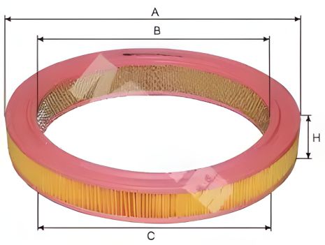 Фильтр воздушный BMW 5, M-FILTER (A115) Фильтр воздушный BMW 5, M-FILTER (A115)