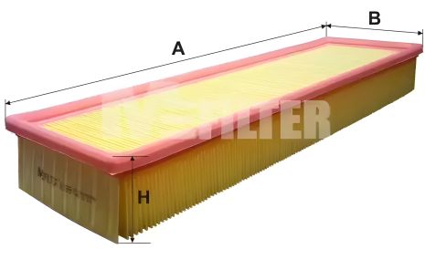 Повітряний фільтр для AUDI 100, M-FILTER (K189) Повітряний фільтр для AUDI 100, M-FILTER (K189)