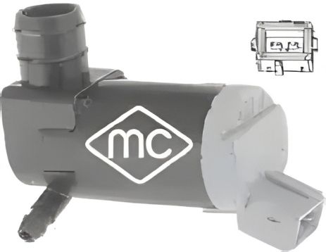 Насос для омывателя FIAT SCUDO, PEUGEOT 206+, METALCAUCHO (02068) Насос для омывателя FIAT SCUDO, PEUGEOT 206+, METALCAUCHO (02068)