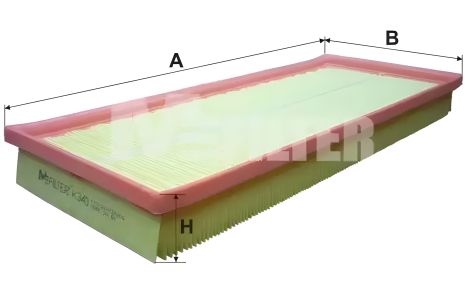Воздушный фильтр для BMW 3, M-FILTER (K340)