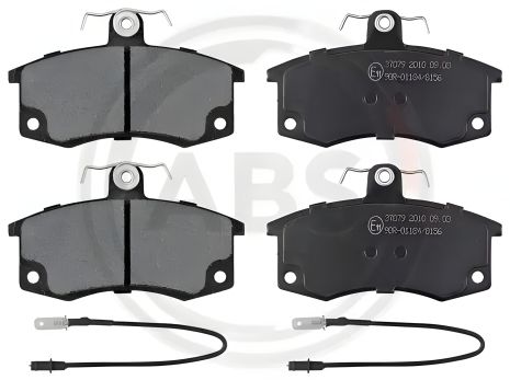 Дисковые тормозные колодки LADA SAMARA, A.B.S. комплект (37079)