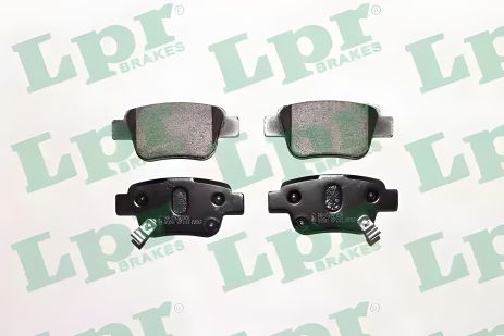 Комплект дисковых тормозных колодок TOYOTA COROLLA, LPR (05P1113)