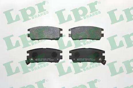 Комплект гальмівних колодок для MITSUBISHI L 200, LPR (05P518) Комплект гальмівних колодок для MITSUBISHI L 200, LPR (05P518)
