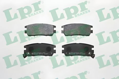 Комплект гальмівних колодок, дискове гальмо MITSUBISHI L 200, LPR (05P518) Комплект гальмівних колодок, дискове гальмо MITSUBISHI L 200, LPR (05P518)