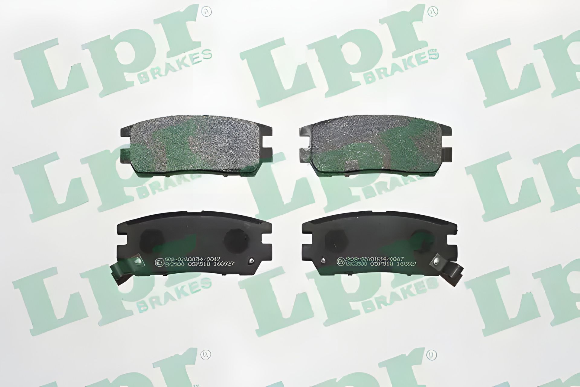 Комплект гальмівних колодок для MITSUBISHI L 200, LPR (05P518) Комплект гальмівних колодок для MITSUBISHI L 200, LPR (05P518)