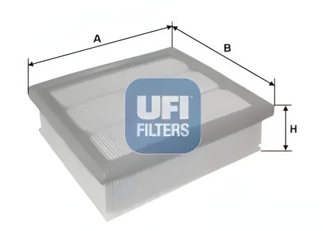 Повітряний фільтр UFI (3067700), FIAT 500X, JEEP COMPASS