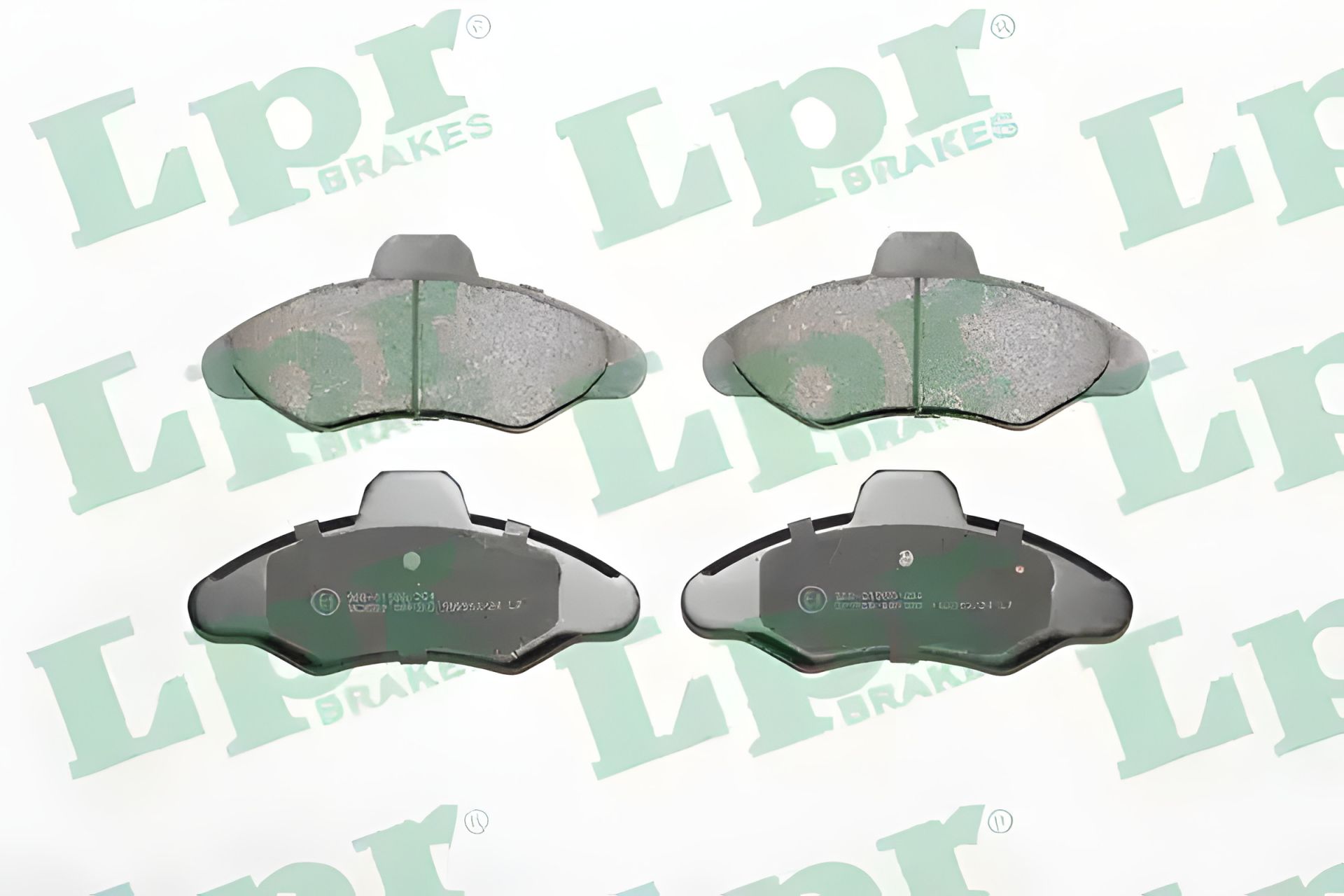 Комплект гальмівних колодок, дискове гальмо для FORD ESCORT від LPR (05P383) Комплект гальмівних колодок, дискове гальмо для FORD ESCORT від LPR (05P383)