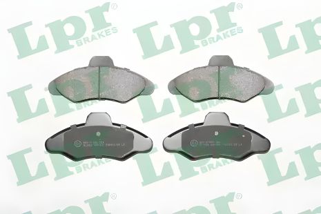 Комплект гальмівних колодок, дискове гальмо для FORD ESCORT від LPR (05P383)
