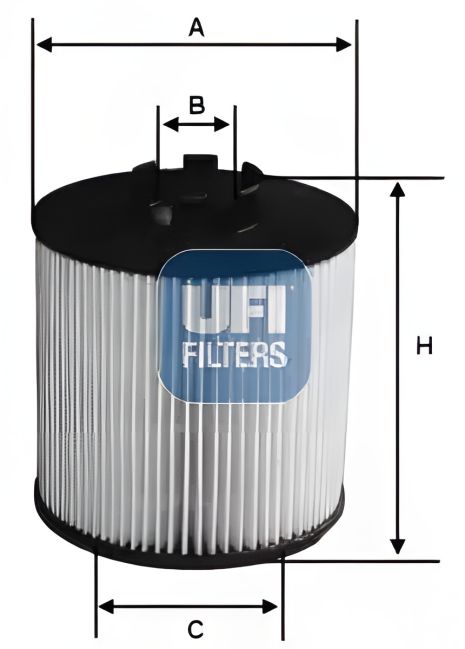 Масляный фильтр VAUXHALL INSIGNIA, OPEL INSIGNIA, UFI (2519900)