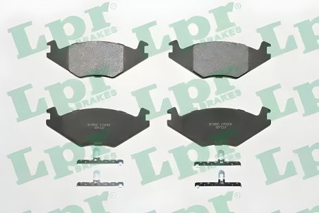 Комплект гальмівних колодок, дискове гальмо SEAT IBIZA, VW POLO, LPR (05P223) Комплект гальмівних колодок, дискове гальмо SEAT IBIZA, VW POLO, LPR (05P223)