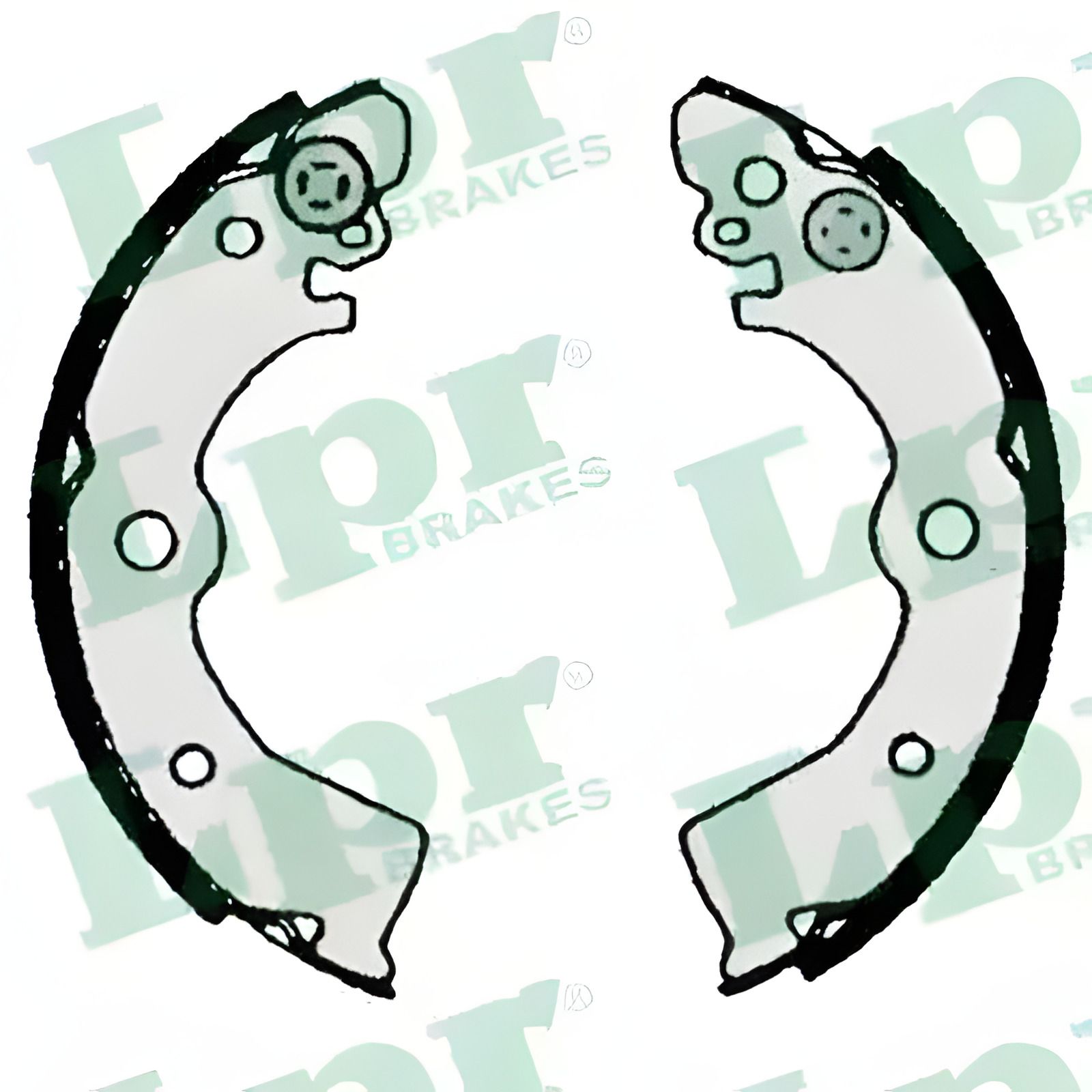 Комплект гальмівних колодок NISSAN SUNNY, LPR (07030) - гарантоване гальмування Комплект гальмівних колодок NISSAN SUNNY, LPR (07030) - гарантоване гальмування