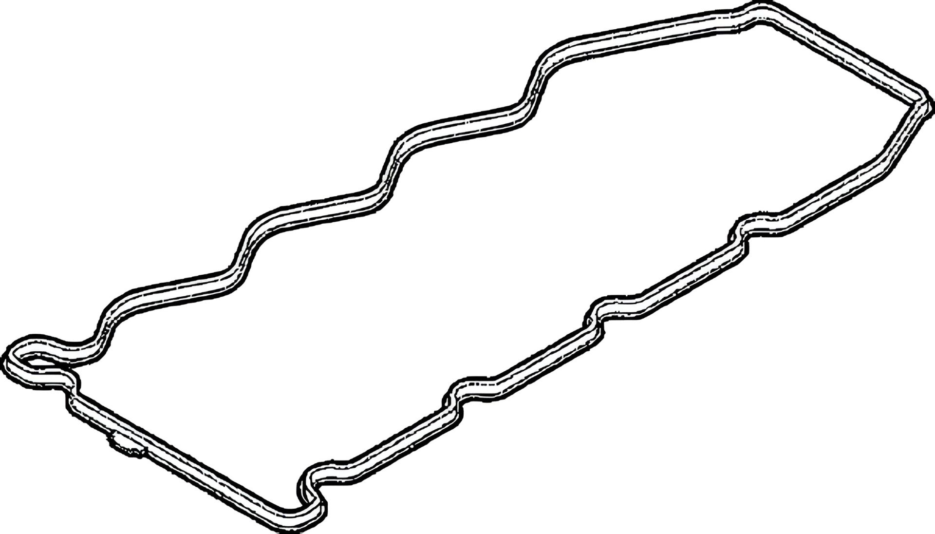 Прокладка SANI, NISSAN клапанної (372570) ELRING кришки Прокладка SANI, NISSAN клапанної (372570) ELRING кришки