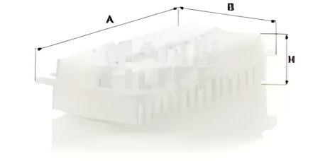 Повітряний фільтр SUBARU BRZ, TOYOTA GT, MANN (C2620)