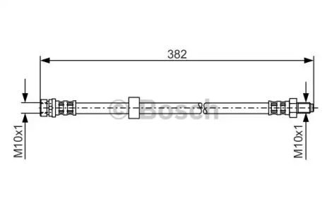 Brake Ford Transit, Bosch (1987481359)